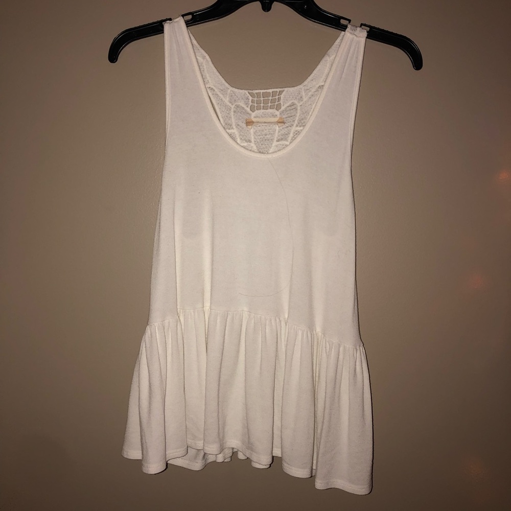 Racerback Tank with Embroidery